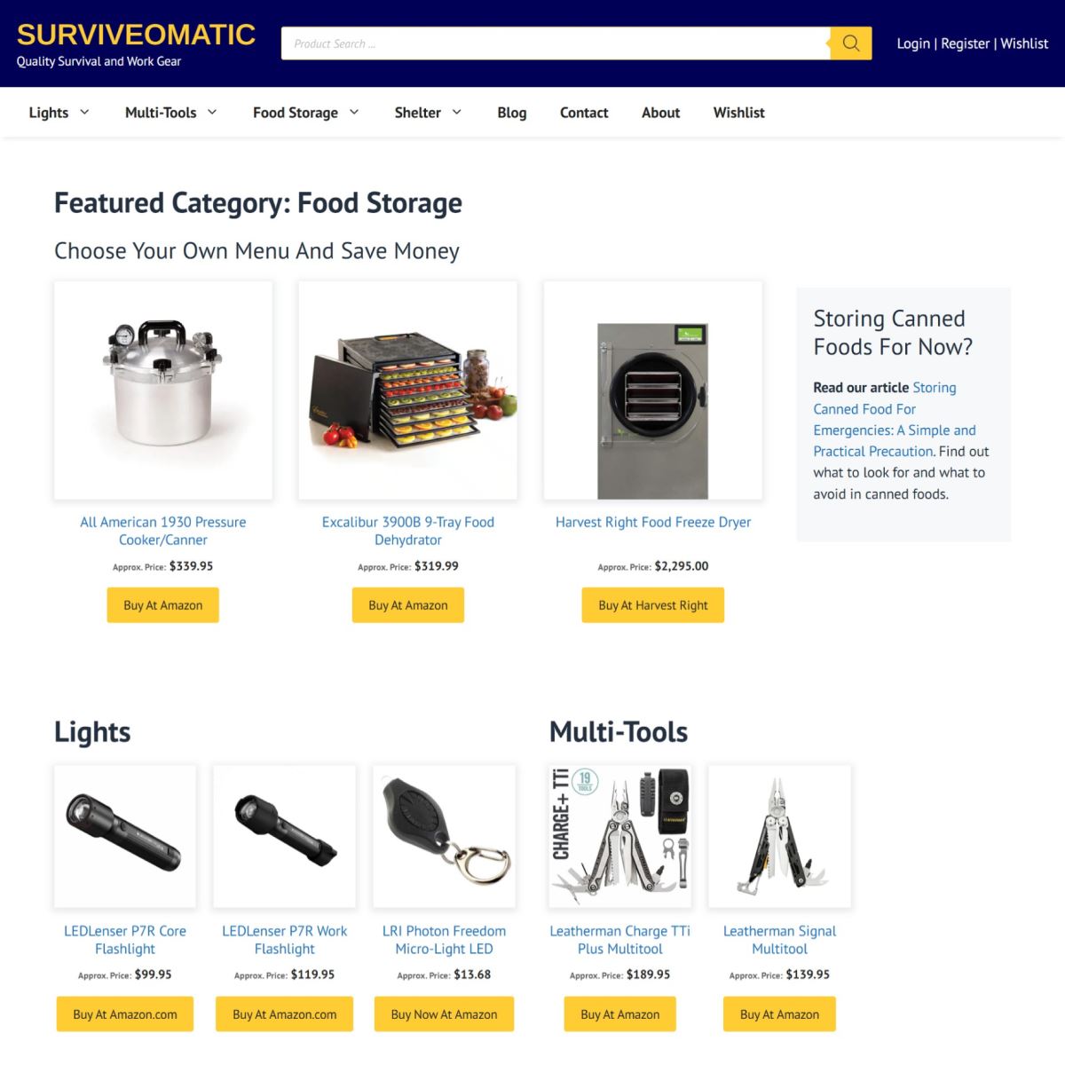 Surviveomatic Screenshot 1200px Surviveomatic Online Survival Affiliate Store
